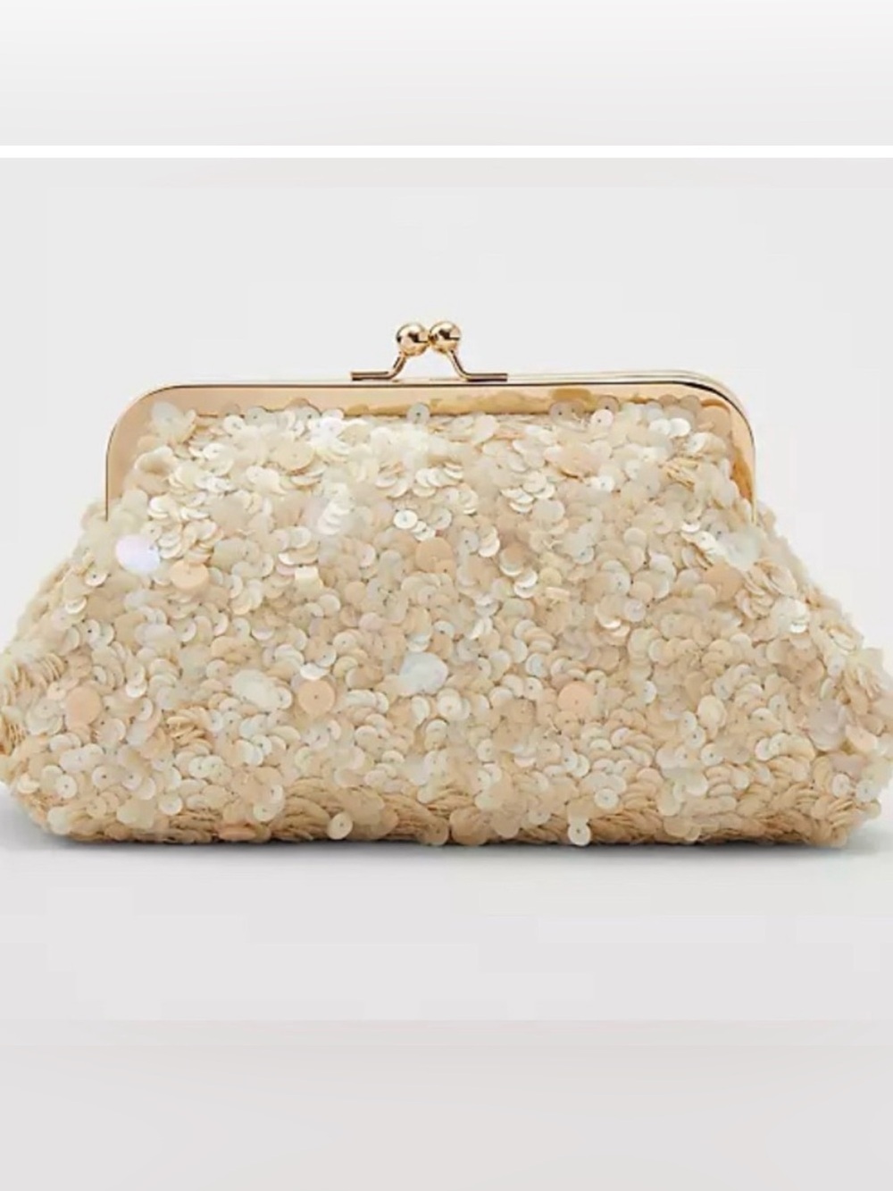 Ann Taylor Studio Sequin Clutch Purse